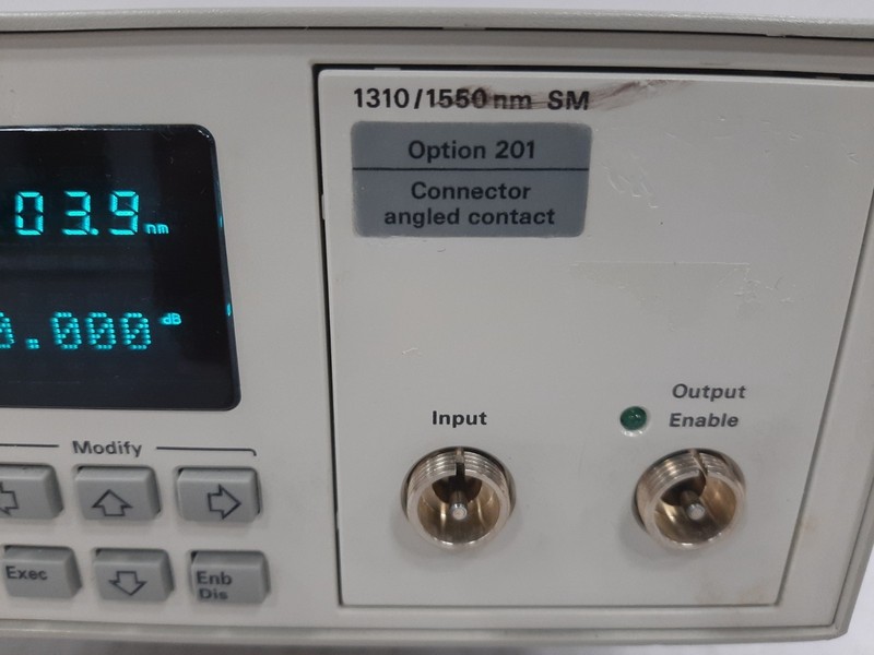 Agilent 8156A Optical Attenuator with Option: 201 gallery