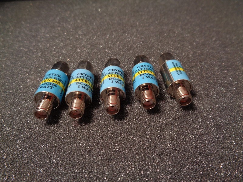 CRYSTEK CATTEN-03R0 DC-3GHZ 1 WATT LOT OF 5