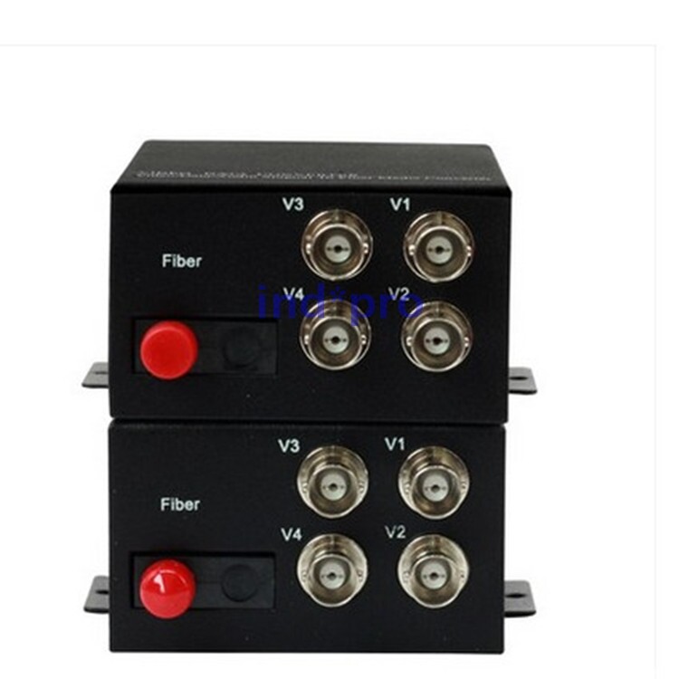 4 Video+1 Data 485 GW-DV10000-4V1D Vedio Data Singnal To Fiber Media Converter gallery