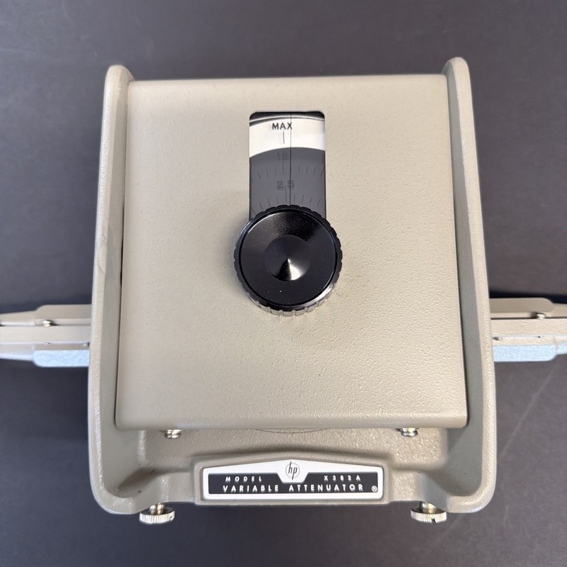 Vintage HP MODEL X382A VARIABLE ATTENUATOR Waveguide