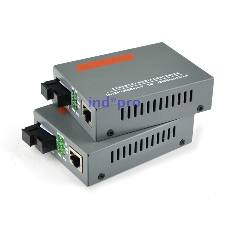 New 10/100/1000 Base-T To 1000 Base-SX/LX Ethernet Media Converter HTB-GS-03A/B gallery
