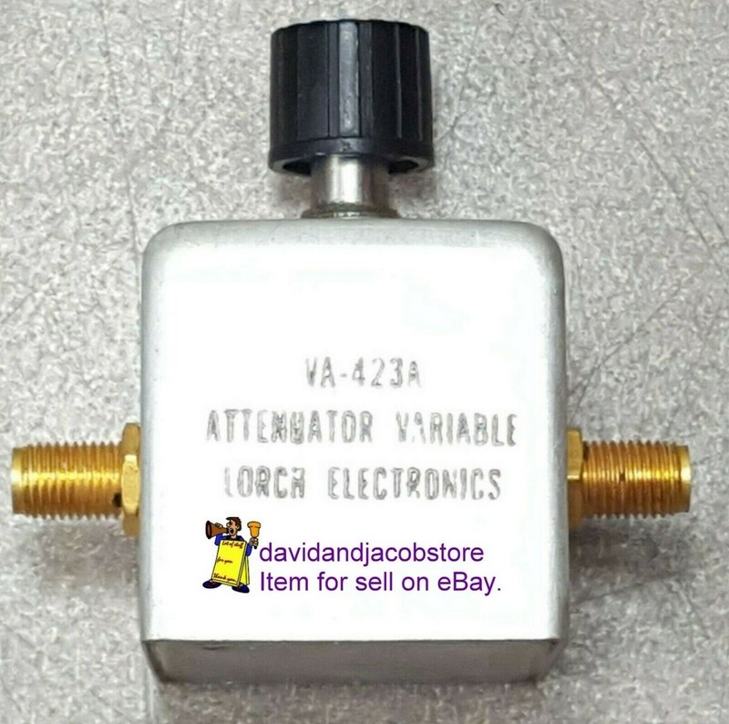 Attenuator variable VA-423A, Lorca electronics. gallery