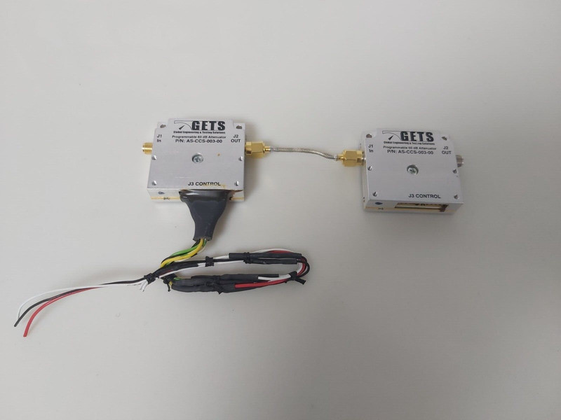 2PCS.GETS AS-CCS-003-00 Programmable 60 dB Attenuator gallery