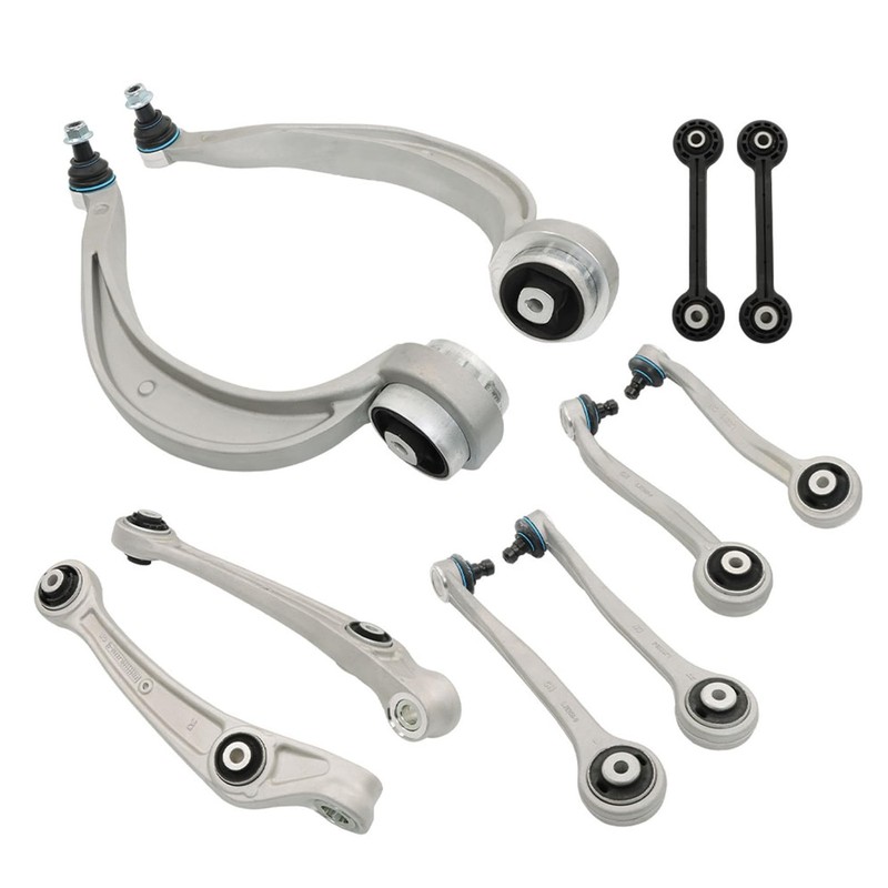 labwork 10pc Front Control Arm Ball Joint Suspension Kit Replacement for A4 A...