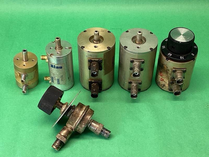 MIXED LOT Attenuator Step / Variable - Ham Radio - ALAN + Unbranded - UNTESTED