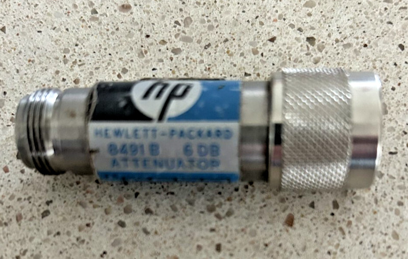 HP 8491B Coaxial RF Attenuator DC to 18 GHz 6 dB