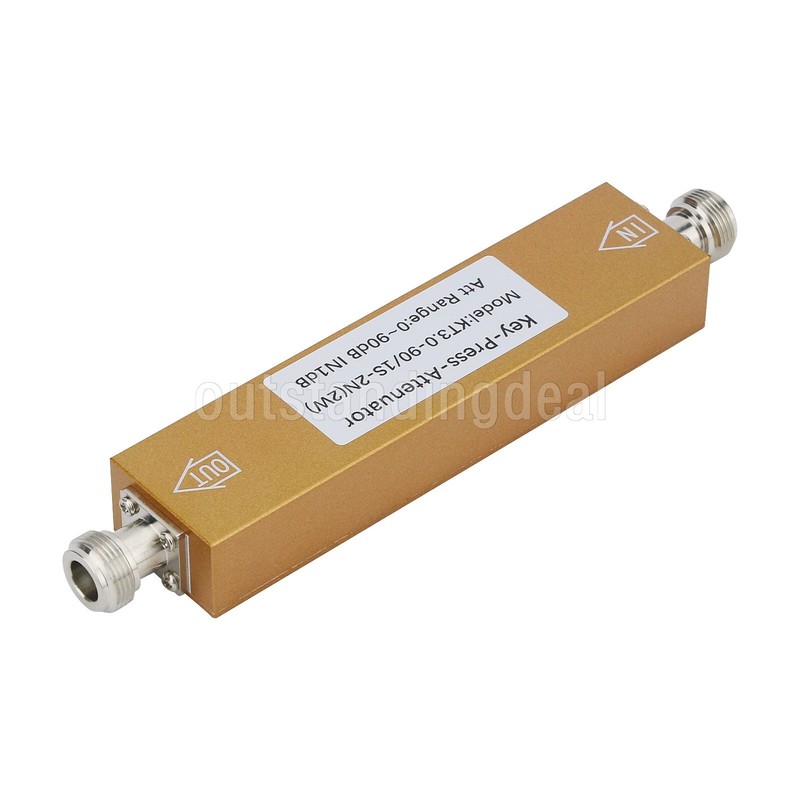 2WN-KK 0-90dB 0-3GHz RF 0-90dB Adjustable Attenuator Digital Step RF Attenuator- gallery