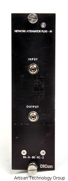DiCon PA-8-50-FC-Z Variable Attenuator Plug-In gallery
