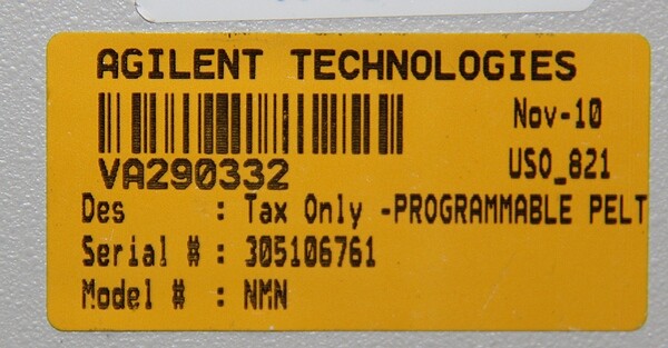 Agilent Technologies Programmable Peltier Controller gallery