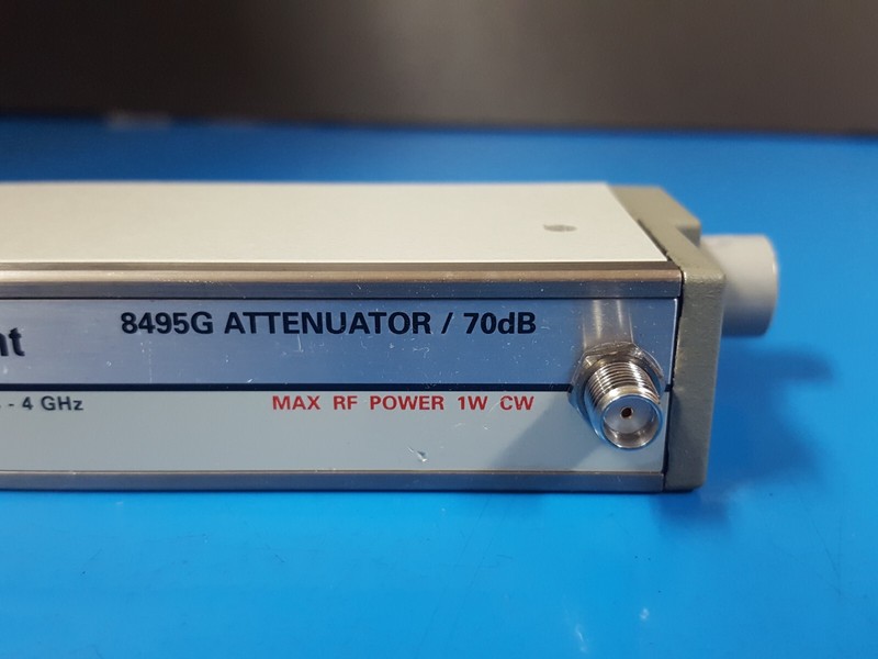 Agilent 8495G: Program Step Attenuator DC-4Ghz 70 dB, W/Opt. 002 011 (0264) gallery