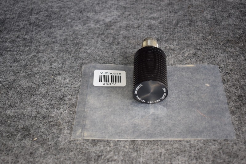 JFW Industries 50T-054 RF Termination Dummy Load 50 Ohm 30W #215479-R1*B62