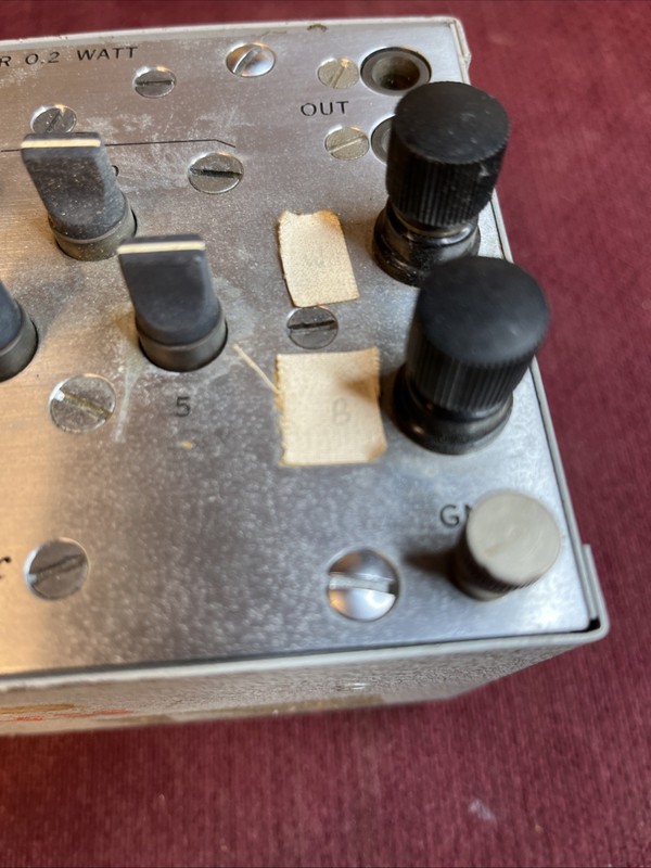 Western Electric 5a Attenuator 0.2 W maximum power gallery
