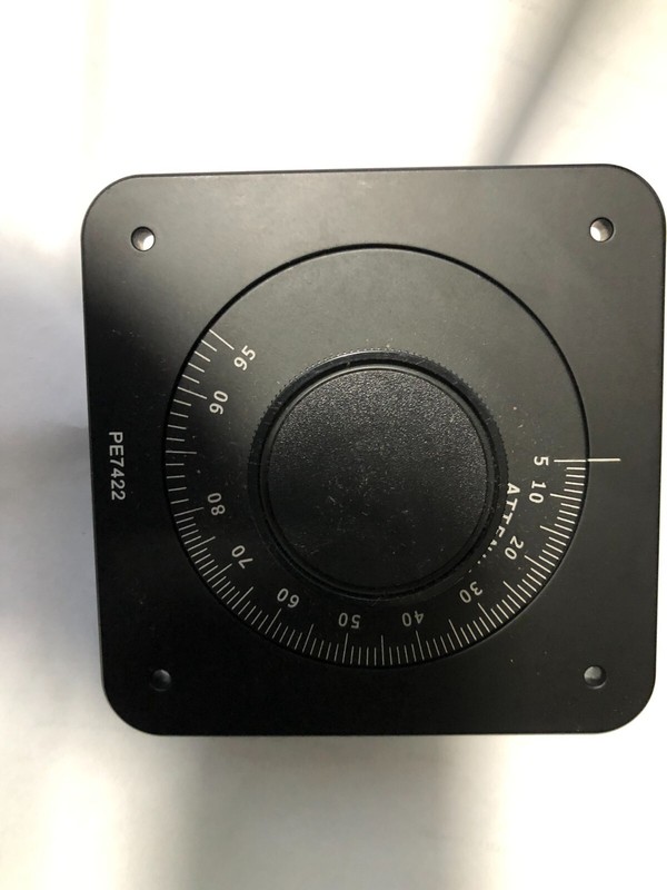 Pasternack PE7422, 5 to 95 dB Dial Continuously Variable Attenuator
