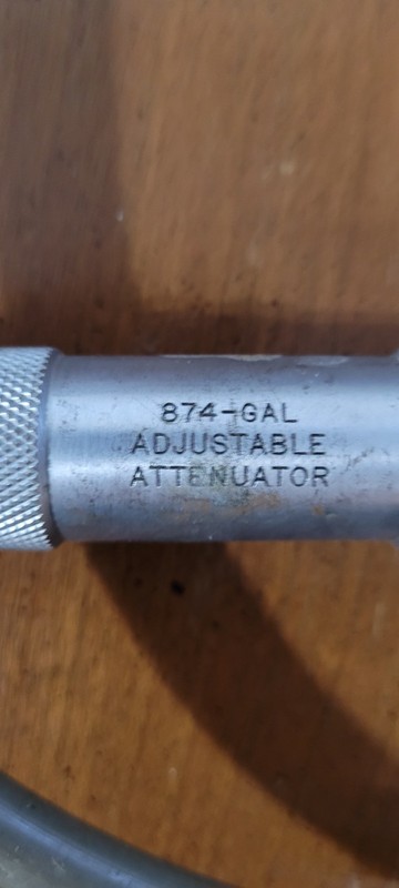 General Radio 874-GAL Adjustable Attenuator gallery