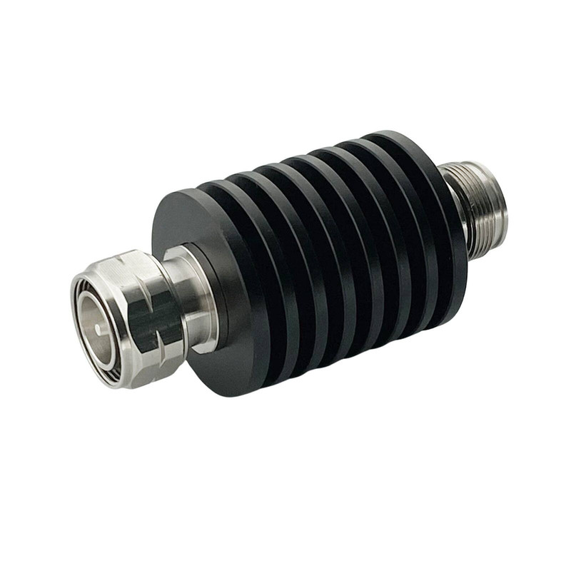 DIN Type Coaxial Attenuator 25W 50dB Max DC-4Ghz RF Communication Component gallery