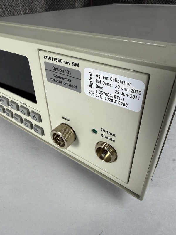 Agilent 8156A Optical Attenuator 1310/1550nm SM Option 101 Guaranteed ShipsFAST gallery