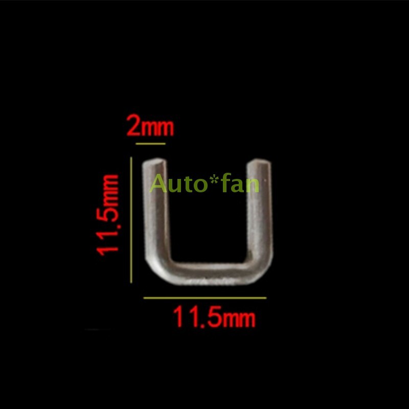 5Box./Lot New BU506 U-Type Buckle QTY:4000/Box For Sausage Buckle Machine gallery