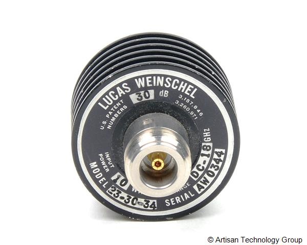 Weinschel 23-30-34 Medium Power Fixed Coaxial Attenuator