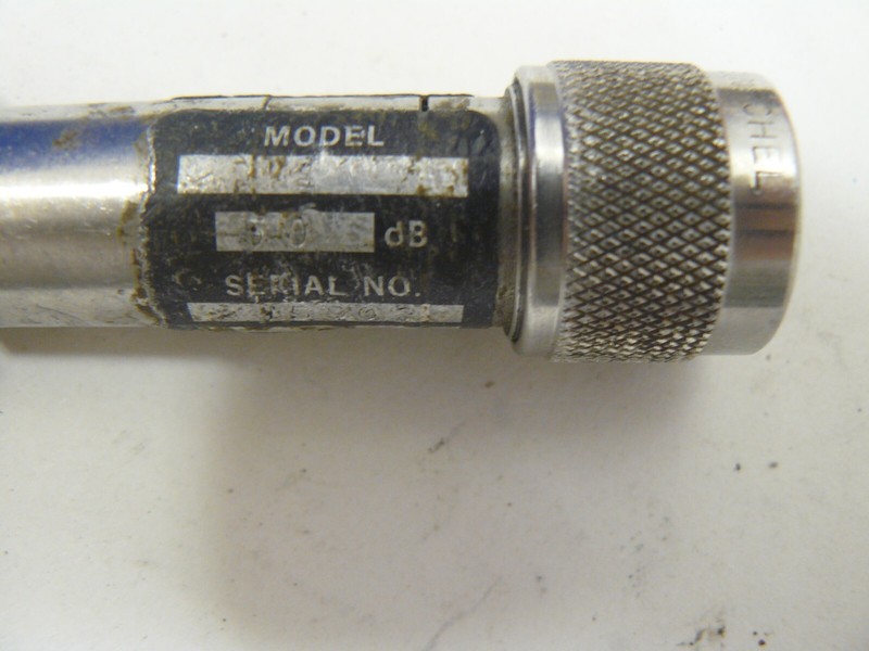 Weinschel Model 1 50dB Coaxial Fixed Attenuator gallery