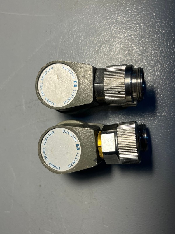 HP 11588A Coaxial Swivel Adapter 50 Ω APC-7 DC-12.4 GHz RF Rotary Joint gallery