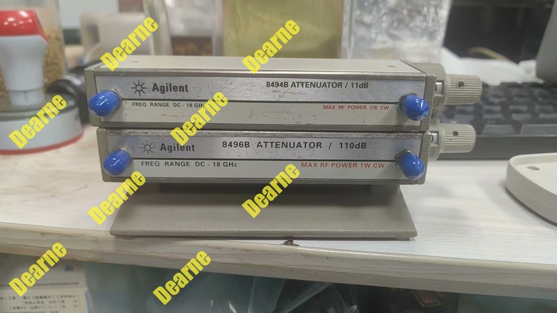 1 PCS Keysight 8496B Attenuatore 18 GHz 110 dB 10 dB step Attenuator