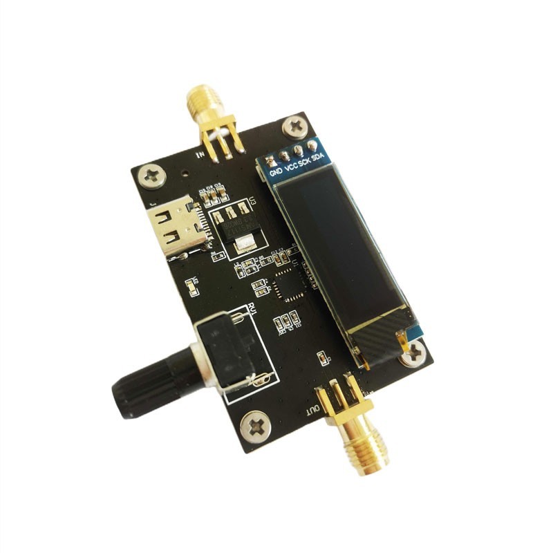 HMC624A DC-6GHz 0.5dB Step Digital RF Signal Attenuator 50ohm Type-C 0.91" OLED gallery