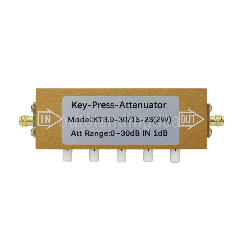2W SMA-KK Type 0-3GHz RF Adjustable Attenuator Digital Step RF Attenuator ot25 gallery