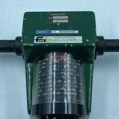 WR-62 WR62 PRECISION VARIABLE ATTENUATOR FMI FLAN MICROWAVE 1711 gallery