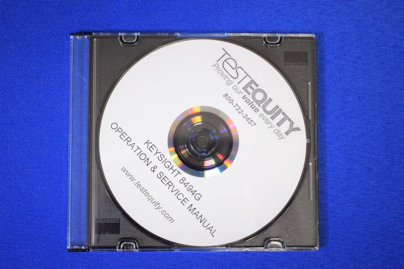 Keysight 8494G /002/060 Programmable Step Attenuator DC 4GHz 11dB 1dB Steps gallery