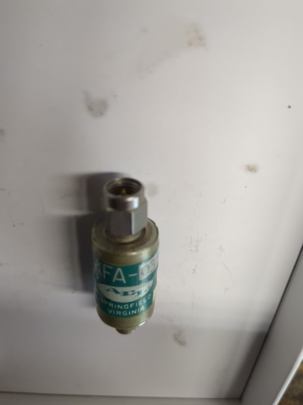 RF attenuator ,AEI , AFA-03s ,3 dbm, SMA, Made In USA gallery