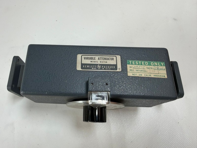 Hewlett Packard H375A Variable Attenuator 0-20 dB Waveguide Test Equipment gallery