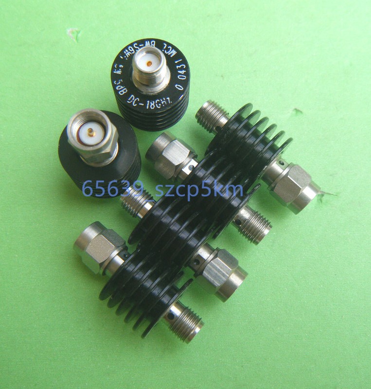 1pcs SMA RF Coaxial Fixed Attenuator BW-S6W5 5W 6dB DC-18GHz