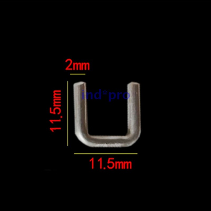 5 Box/Lot Brand New BU506 U-Type Buckle QTY:4000/Box For Sausage Buckle Machine gallery