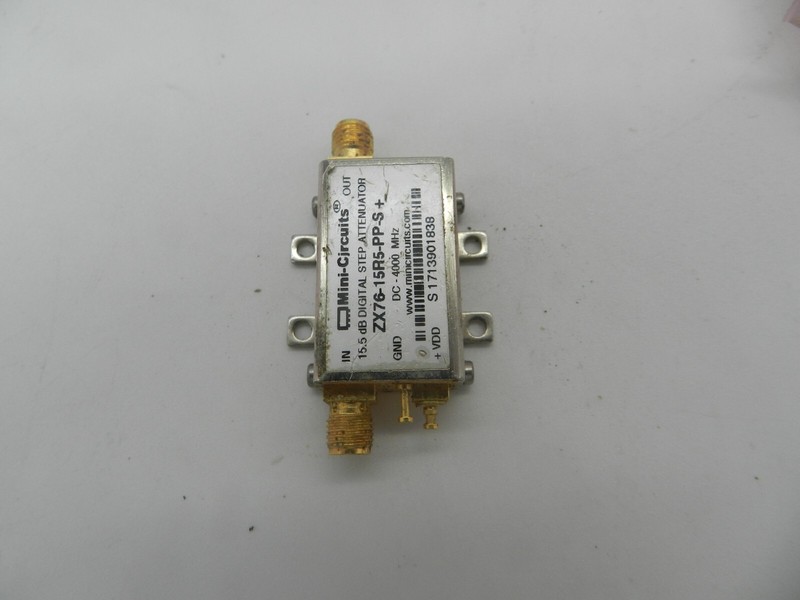 Mini Circuits ZX76-15R5-PP-S + 15.5 dB Digital Step Attenuator DC-4000 MHz gallery