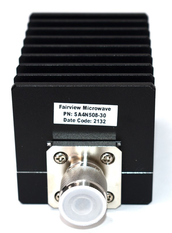 Fairview SA4N508-30 Fixed Attenuator N Male (Plug) to N Female (Jack), 50W New