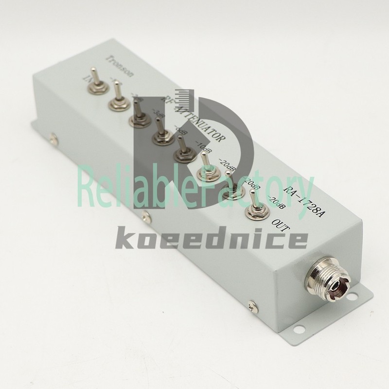 New 0- 82DB VARIABLE/ STEP ATTENUATOR 50 OHM for Radio Transmitter gallery
