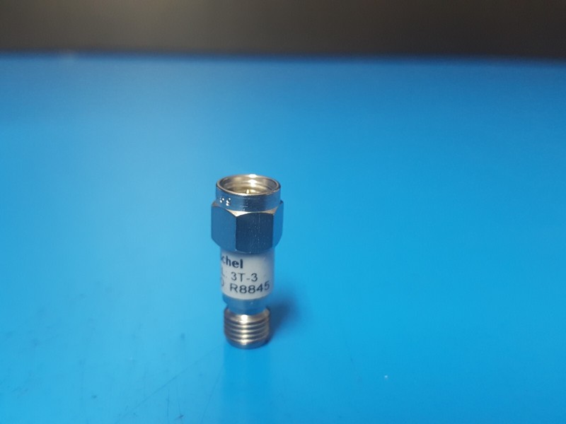 Weinschel 3T-3: Coaxial RF Attenuator 2 W, DC-12.4 GHz (R8845) gallery