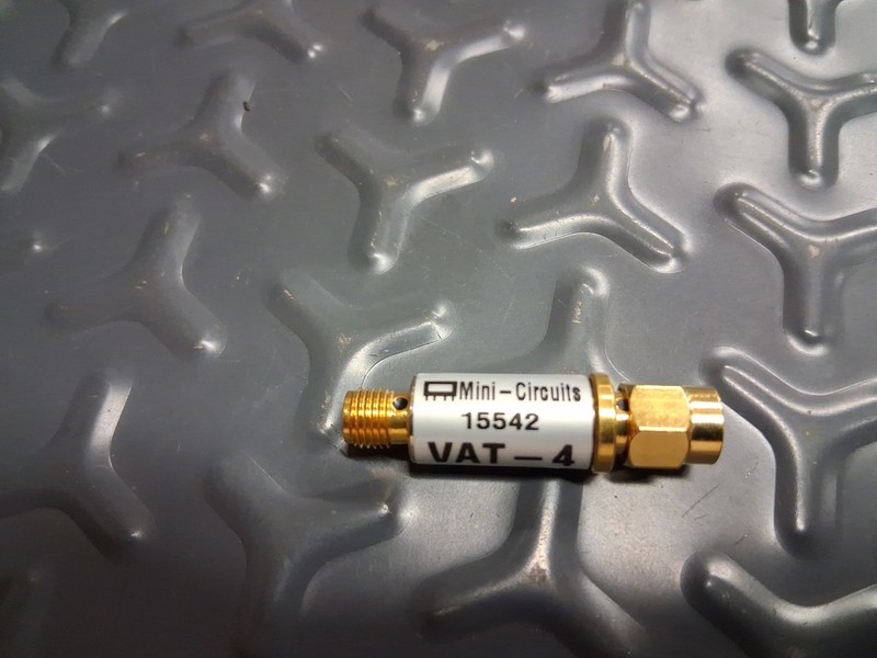 Mini Circuits 4db attenuator VAT-4 50 ohm 15542