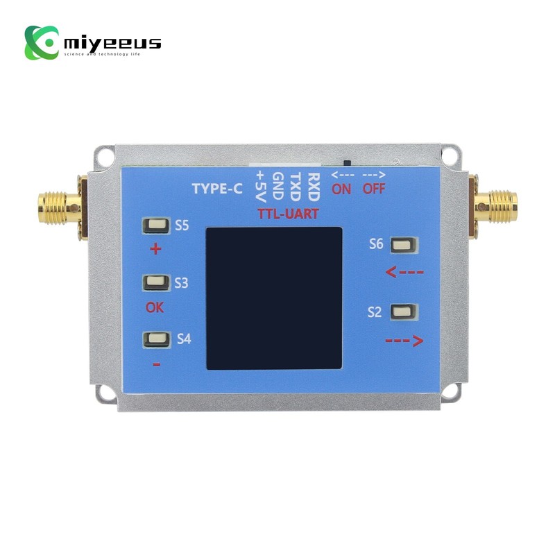 Digital Programmable Controlled Attenuator Module 60dB TFT Display SMA Connector gallery