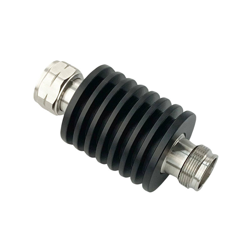 DIN Type Coaxial Attenuator 25W 50dB Max DC-4Ghz RF Communication Component gallery