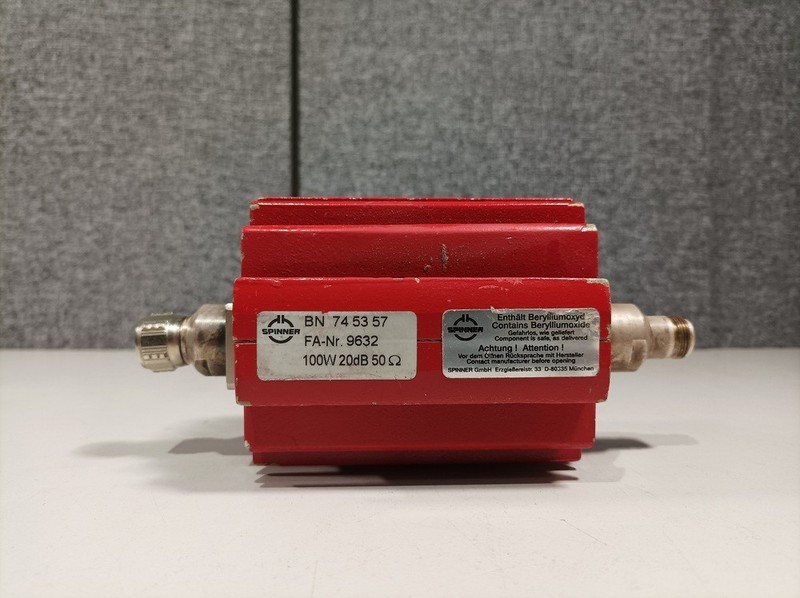 Spinner BN 745357, Attenuator, 100 W, 20 dB, 50 Ohm #