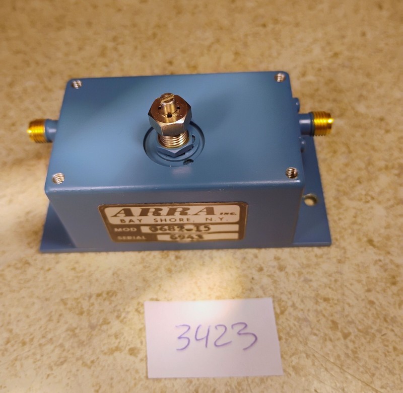 New! ARRA 0682-15 15dB Adjustable Attenuator - 250MHz SMA gallery