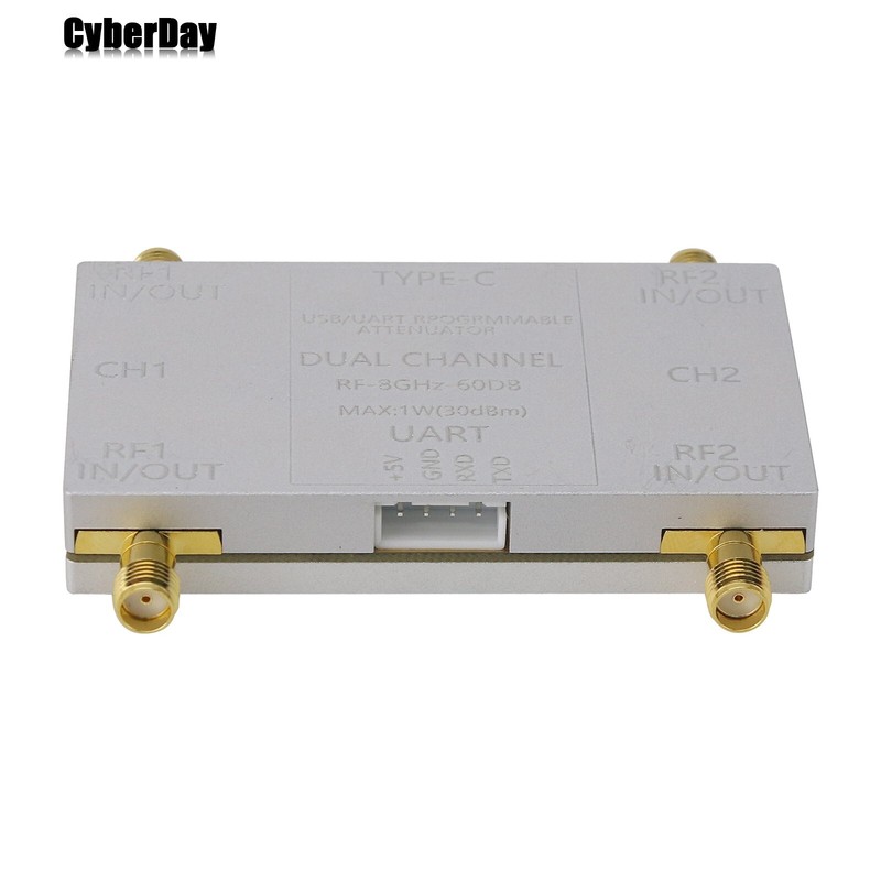 RF-8GHz-60DB Dual Channel Programmable RF Attenuator (Main Unit + ) for PC gallery