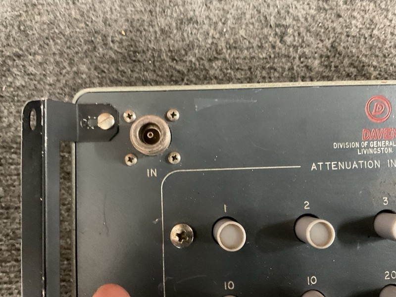Daven 650-50 Attenuator Attenuation in Decibels gallery