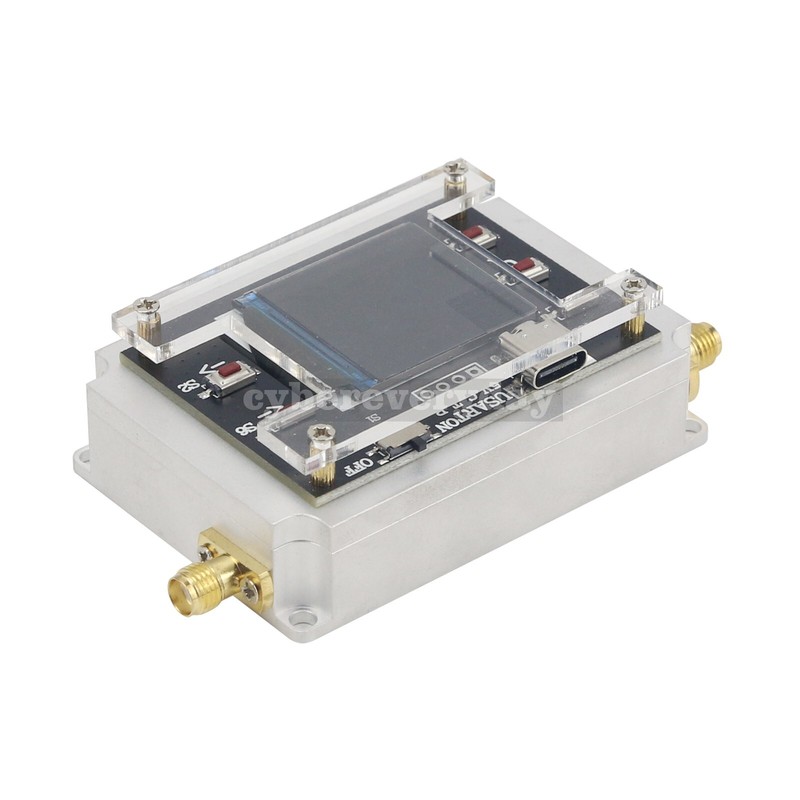 DC-6GHZ 90DB Programmable Attenuator Module RF Step 0.25DB 1.3" OLED DisplayCNC gallery