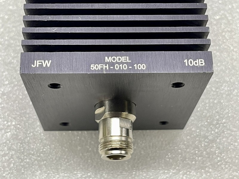 JFW Industries 50FH-010-100 Attenuator DC -1000 MHz 100 Watts - Used gallery