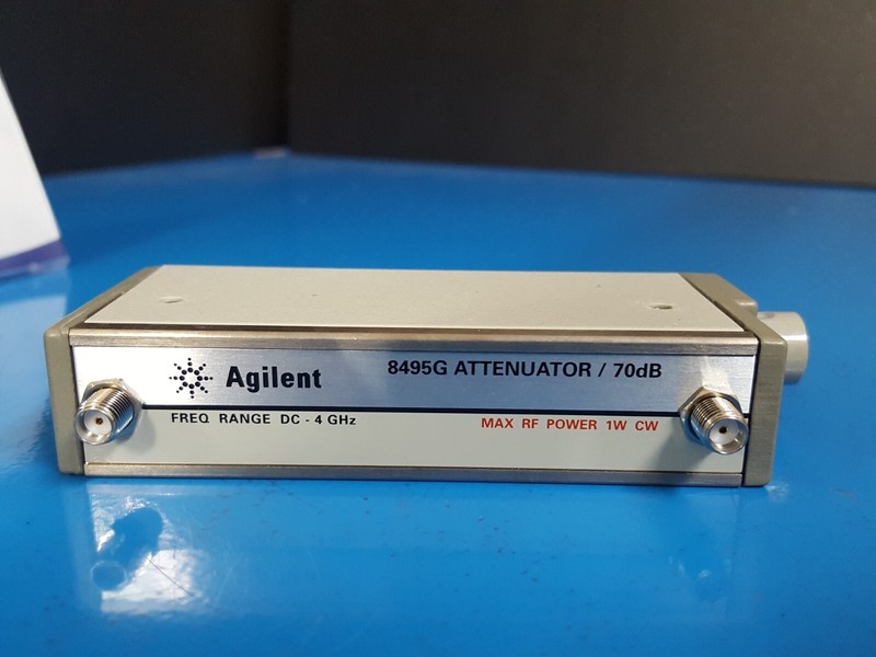 Agilent 8495G: Program Step Attenuator DC-4Ghz 70 dB (Opt. 002 011) - 3746 gallery
