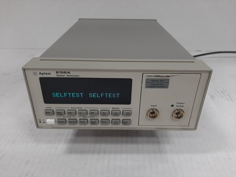 Agilent 8156A Optical Attenuator with Option: 201 gallery