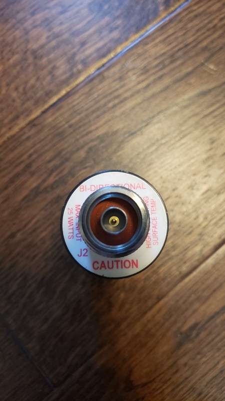 API Weinschel Inc RF Attenuator N-Type 25W 10dB gallery