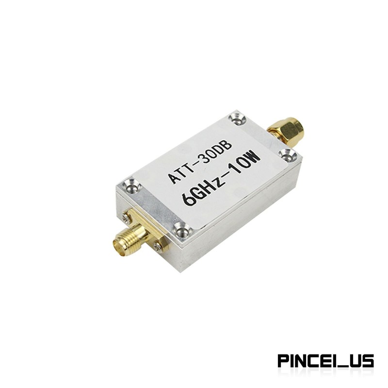 10W 30DB RF Attenuator SMA Fixed Attenuator For Power Meter Spectrum Analyzer gallery